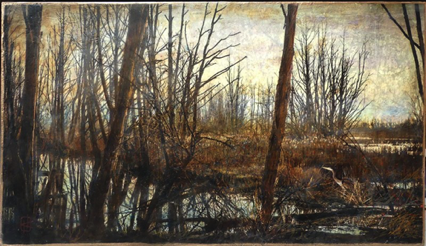 Textured Silence 27x15 Textured Silence 27x15